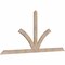Ekena Millwork Richland Smooth Timber Gable Bracket, Douglas Fir, 84"W x 38"H x 1 1/2"D x 3 1/2"F, 11/12 Pitch GBW084X38X0204RIC00SDF - alternate 5